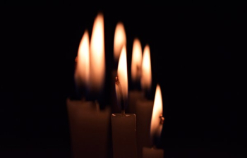 Candles Lit In Dark Candles Lit In Dark