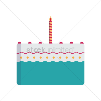 Candles on a birthday cake Candles on a birthday cake