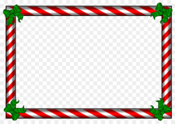 Candy cane Borders and Frames Christmas Picture Frames Clip art - border 