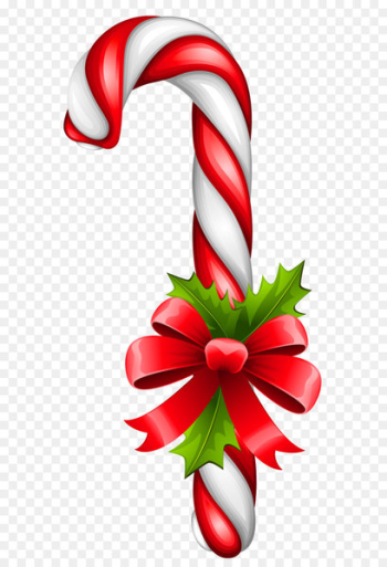 Candy cane Christmas Stick candy - Christmas Candy Cane Transparent PNG Clipart 