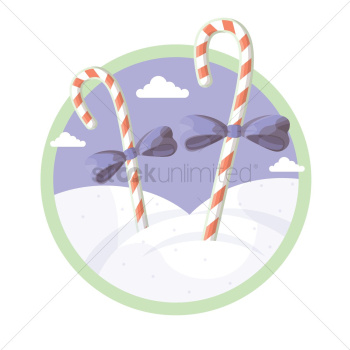Candy cane icon Candy cane icon