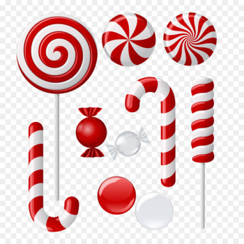 Candy cane Lollipop Clip art - 3d cartoon candy image sketch,Exquisite cartoon lollipop 