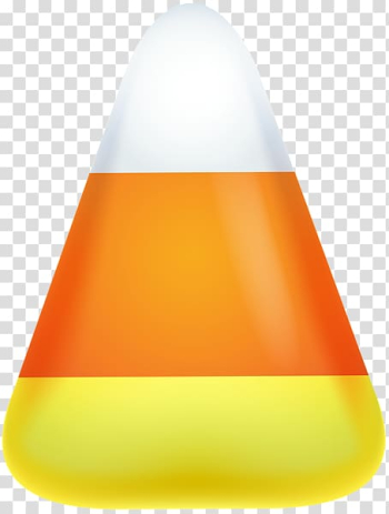 Candy corn , cinnamon candy corn transparent background PNG clipart