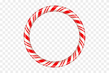 Cane Round Border Frame - Candy Cane Circle Frame Png Cane Round Border Frame - Candy Cane Circle Frame Png