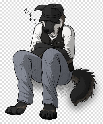 Canidae Rottweiler Mammal Homo sapiens , couple sleeping transparent background PNG clipart