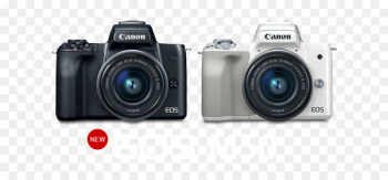 Canon Eos M50, Canon Ef Lens Mount, Canon Eos M10, Camera, Digital Camera PNG