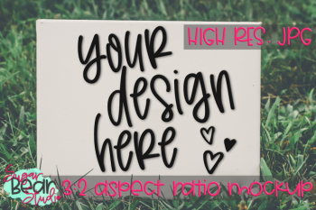 Canvas Sign Outdoor Mockup Canvas Sign Outdoor Mockup