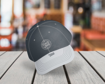 Cap mockup for merchandising Free Psd