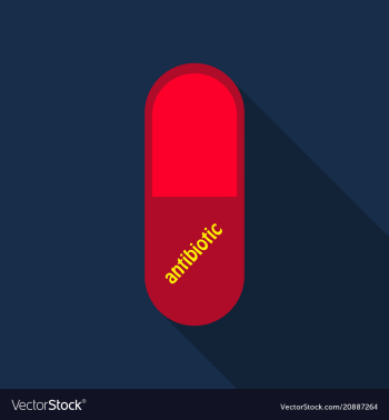 Capsules info graphic painkillers antibiotics vector image Capsules info graphic painkillers antibiotics vector image