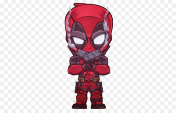Captain America Iron Man Deadpool Drawing Marvel Comics - Q version of Spider-Man 