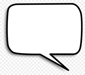 Car Black and white - Square Speech Bubble Car Black and white - Square Speech Bubble