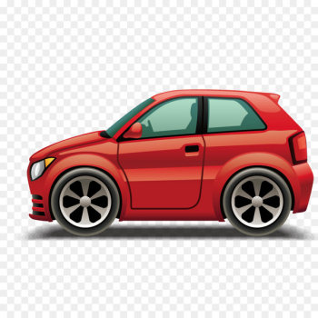 Car Bus Land transport Clip art - Vector red cartoon car super sports car 