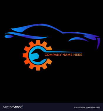car company logo gear service logo car company logo gear service logo