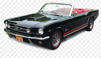 Car, First Generation Ford Mustang, Ford, Land Vehicle, Vehicle PNG
