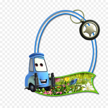 Car Lightning McQueen Mater Borders and Frames Picture Frames - car 