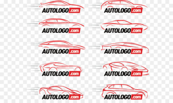 Car Logo - Red line car material Car Logo - Red line car material