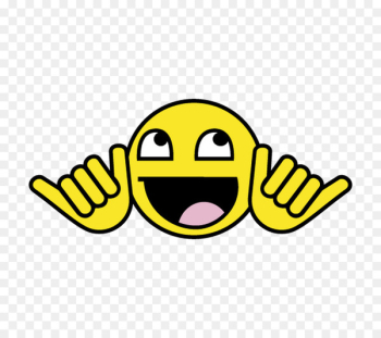 Car Smiley Japanese domestic market Decal Sticker - shaka Car Smiley Japanese domestic market Decal Sticker - shaka