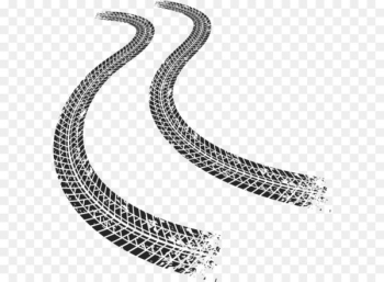 Car Tire Euclidean vector Motorcycle Icon - Car driving track 