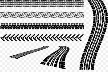 Car Tire Skid mark Tread - Vector Brake India 