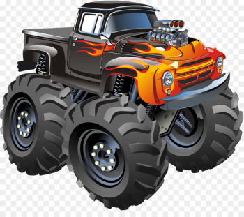 Car Vector graphics Royalty-free Monster truck Illustration - car 