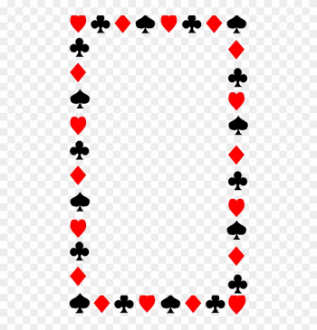 Card Suits Cliparts - Card Suits Border Card Suits Cliparts - Card Suits Border