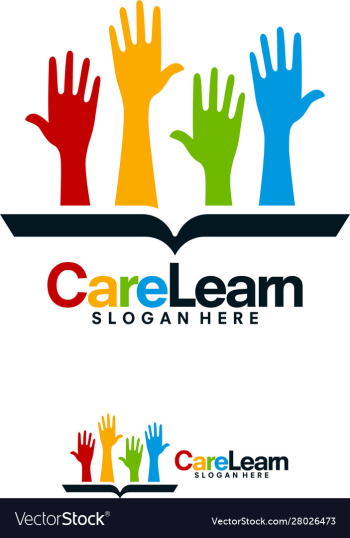 care education logo designs help learn logo