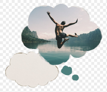 Carefree man png sticker, jumping, | Free PNG - rawpixel