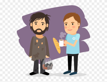 Caring For Our Church Is No Different Than Caring For - Giving Money To Homeless Clipart Caring For Our Church Is No Different Than Caring For - Giving Money To Homeless Clipart