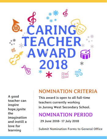 Caring Teacher Award 2018