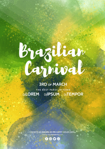 Carnival cover mockup Free Psd Carnival cover mockup Free Psd