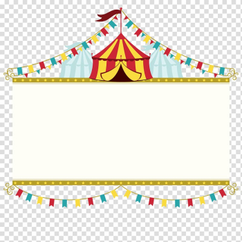 Carnival , Wedding invitation Circus Poster Banner, Circus brand transparent background PNG clipart