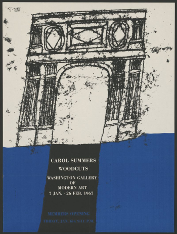 Carol Summers woodcuts (1967) poster. | Free Photo Illustration - rawpixel
