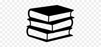 Carpe Librum Book Stack Clipart {text Added To Books - Stack Of Books Icon