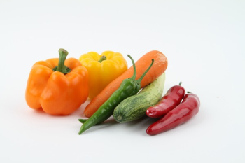 Carrot Beside Red Pepper Carrot Beside Red Pepper