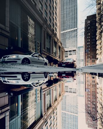 Cars Beside Building Cars Beside Building