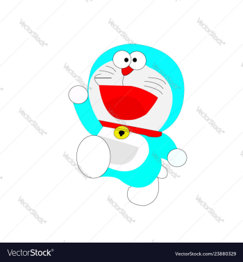 Carton doremon vector image Carton doremon vector image