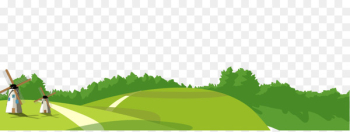 Cartoon Animation - Cartoon forest road background material Cartoon Animation - Cartoon forest road background material