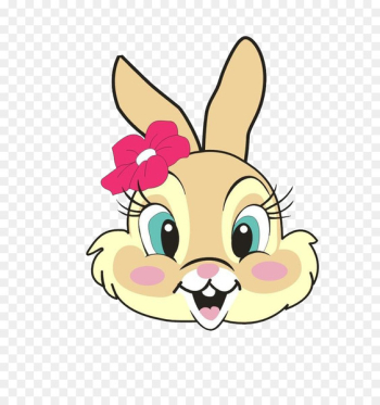 Cartoon Animation Comics - The rabbit with the flowers Cartoon Animation Comics - The rabbit with the flowers