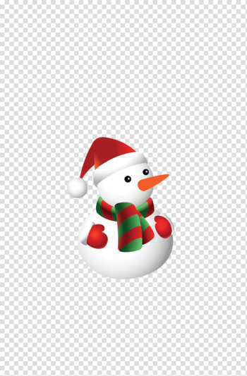 Cartoon Animation Snowman Illustration, White Snowman transparent background PNG clipart