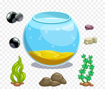 Cartoon Aquarium Icon - Cartoon fish tank Cartoon Aquarium Icon - Cartoon fish tank