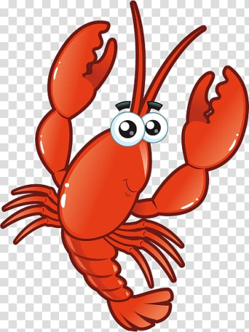 Cartoon Aquatic animal Fish Illustration, lobster transparent background PNG clipart Cartoon Aquatic animal Fish Illustration, lobster transparent background PNG clipart