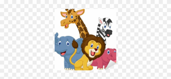 Cartoon Baby Animal Group Cartoon Baby Animal Group