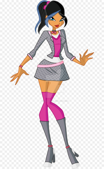 Cartoon, Bloom, Tecna, Fashion Illustration PNG Cartoon, Bloom, Tecna, Fashion Illustration PNG