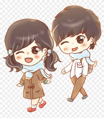 Cartoon Boy Girl Significant Other - Little Girl And Boy Cartoon Cartoon Boy Girl Significant Other - Little Girl And Boy Cartoon