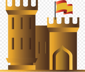Cartoon, Castle, Graphic Design, Yellow PNG Cartoon, Castle, Graphic Design, Yellow PNG