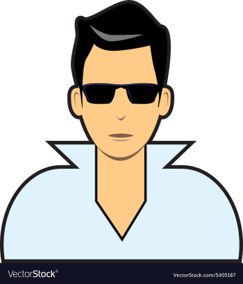 Cartoon character vector image Cartoon character vector image