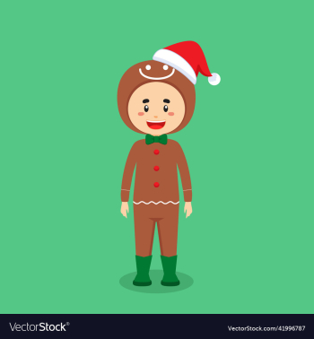 cartoon character wearing christmas costume cartoon character wearing christmas costume