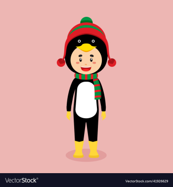 cartoon character wearing penguin costume cartoon character wearing penguin costume