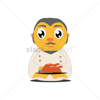 Cartoon chef Cartoon chef