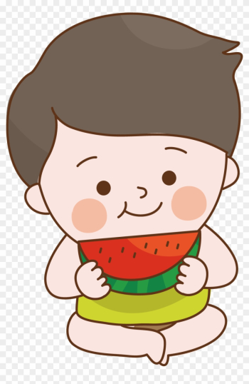 Cartoon Child Food Eating - Cartoon Child Food Eating Cartoon Child Food Eating - Cartoon Child Food Eating